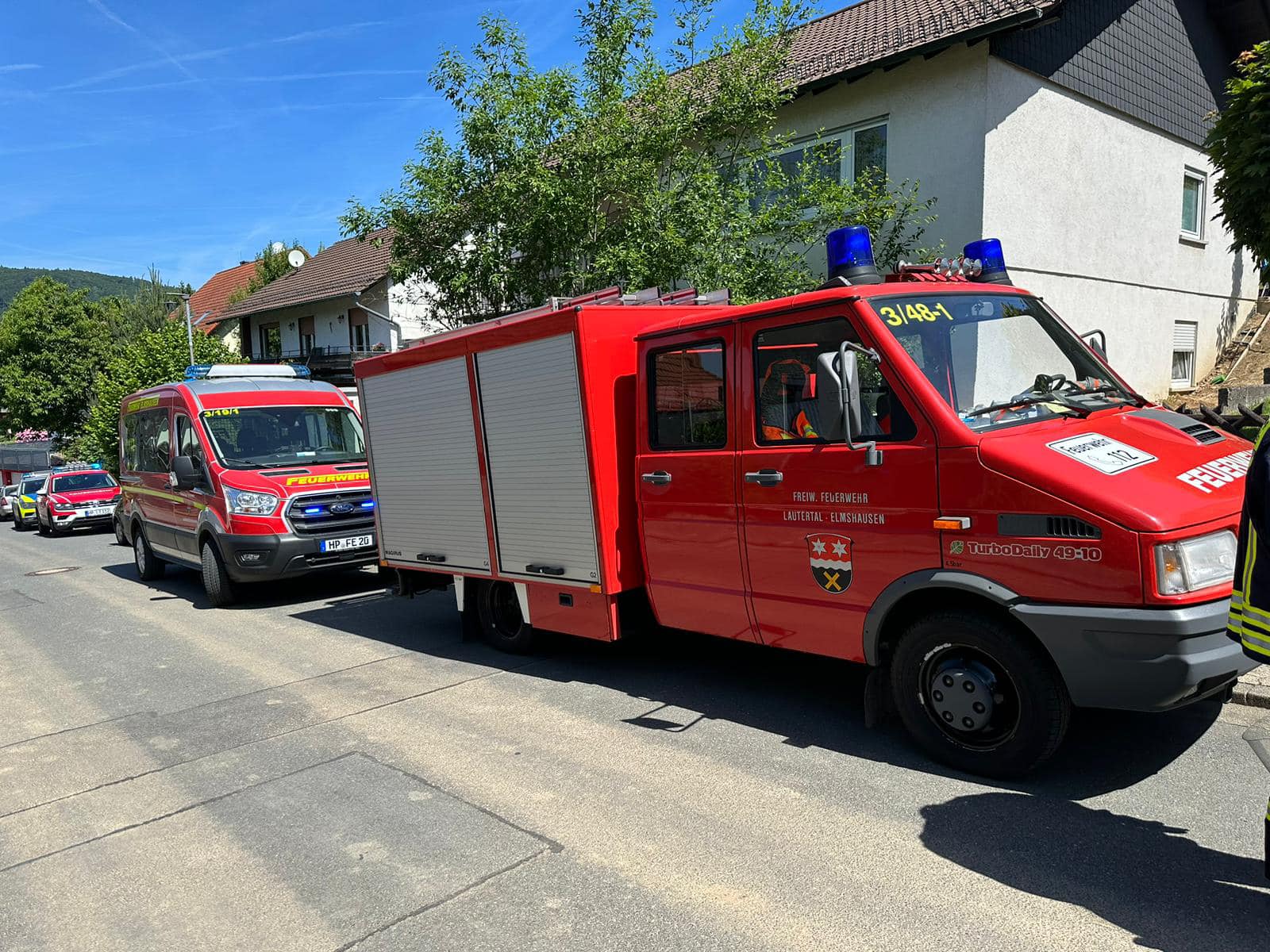 Bild 1 | F2 - Brand in/von Gebäuden