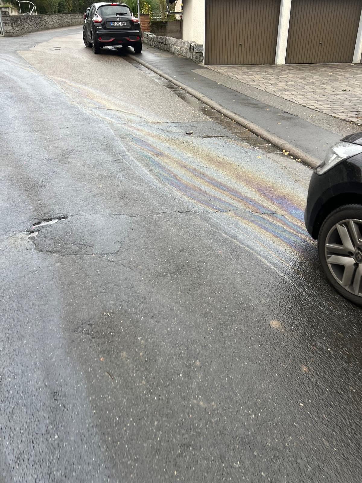 Bild 7 | H1 - Ölspur