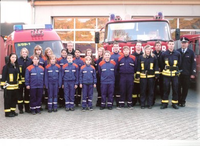 Gruppenbild-Jugendfeuerwehr